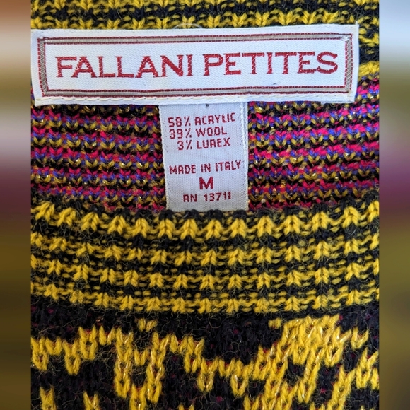 Vintage Fallani Petites sweater - Picture 3 of 8